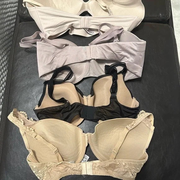 Victoria's Secret Bra Set - Cream, Gray, Black, Tan - Picture 6 of 8